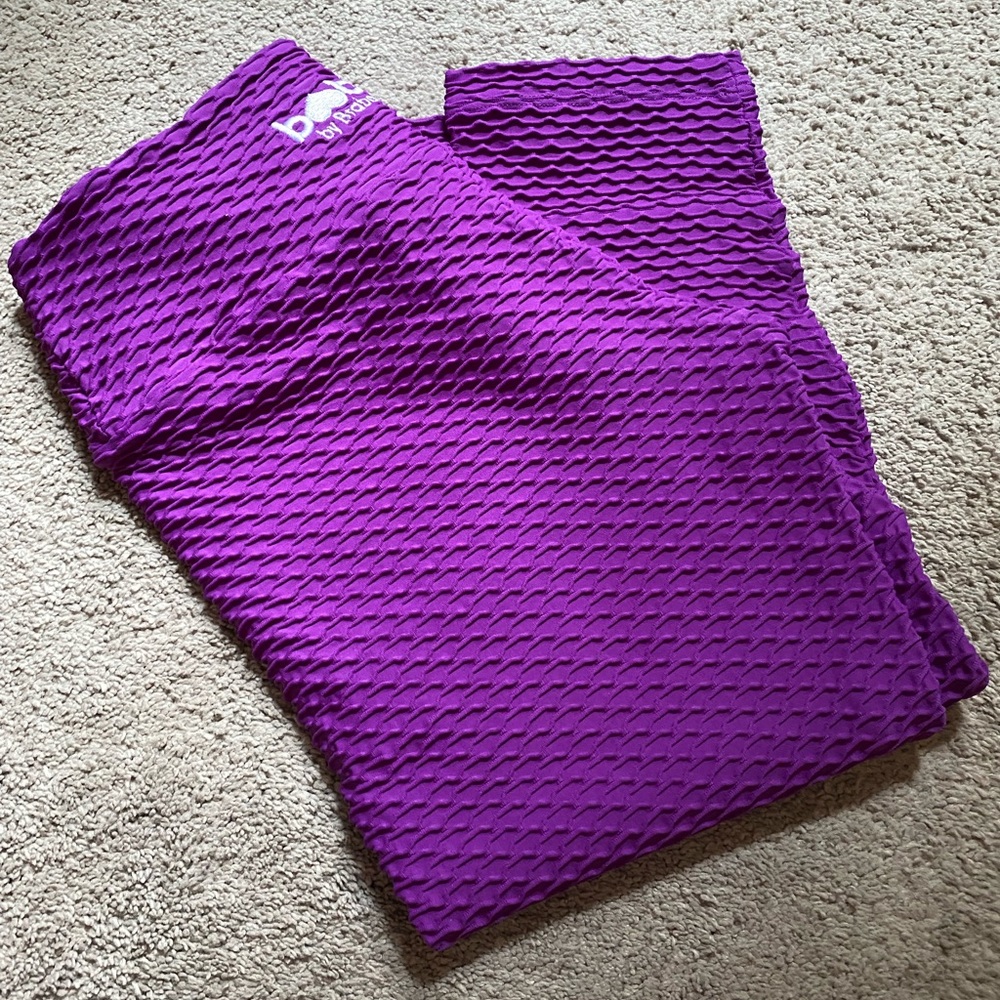 Cropped Booty By Brabants Croco Skin Cropped Legging